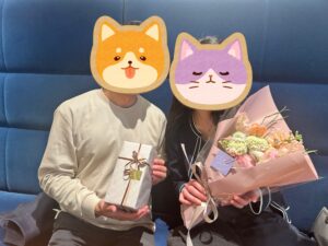 ご成婚のお二人